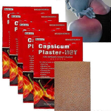 40pcs Capsicum Hot Patch Muscle Strain Back Knee Joint Patch