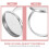 10Stk Ring Basis Verstellbarer Ringhalter Silber DIY Schmuck 4