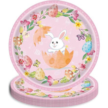 16pcs Easter Party,Easter Eggs and Rabbit Paper Cups Easter Themed Party Supplies Easter Gifts - DD