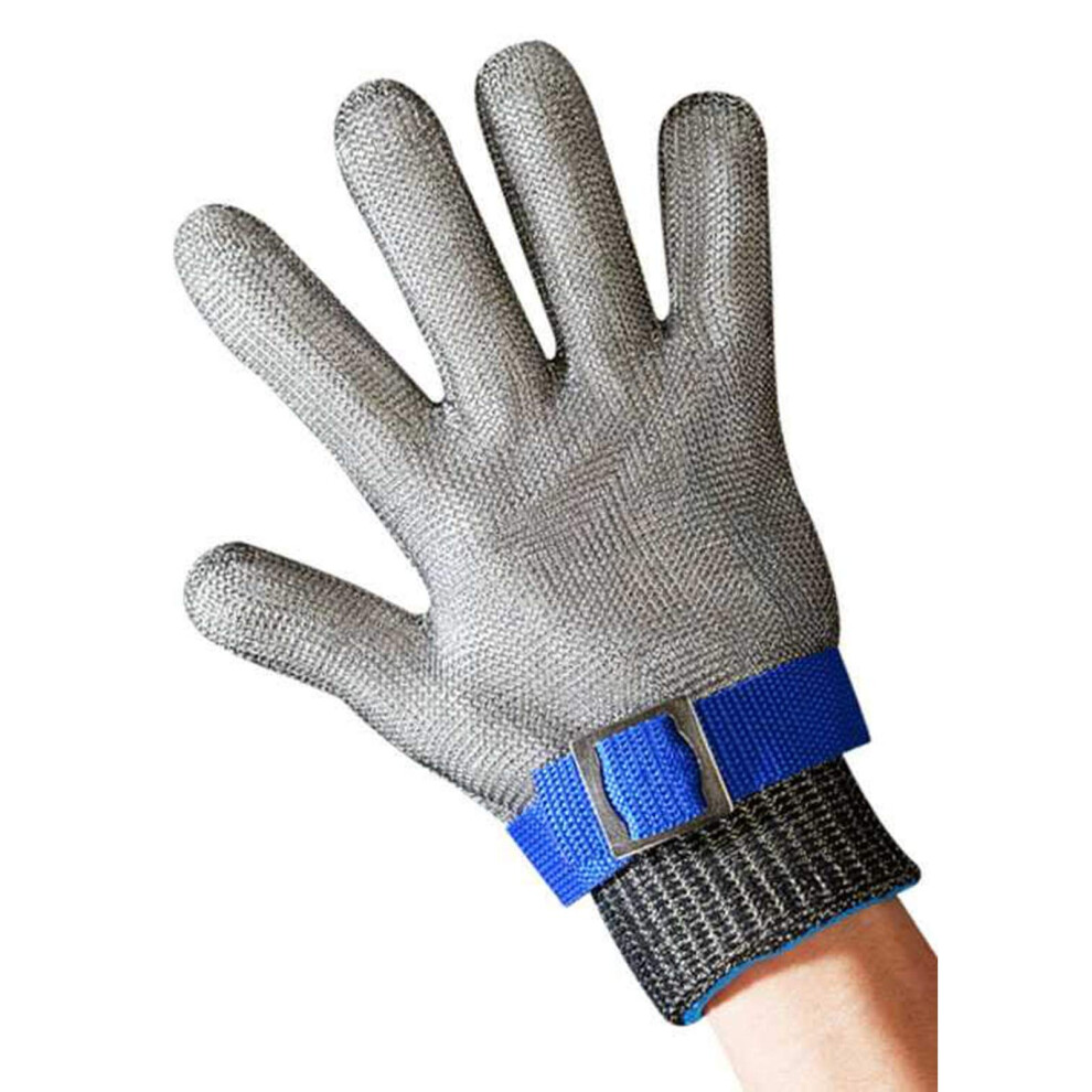 Cut Resistant Gloves Level 5 Stainless Steel Mesh Kitchen Safety Glove For Food Prep Medium 9771547651741