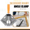 Aluminum Single Handle 90 Degree Right Angle Clamp Angle Clamp Woodworking Frame Clip Right Angle Folder Tool 1PC 5