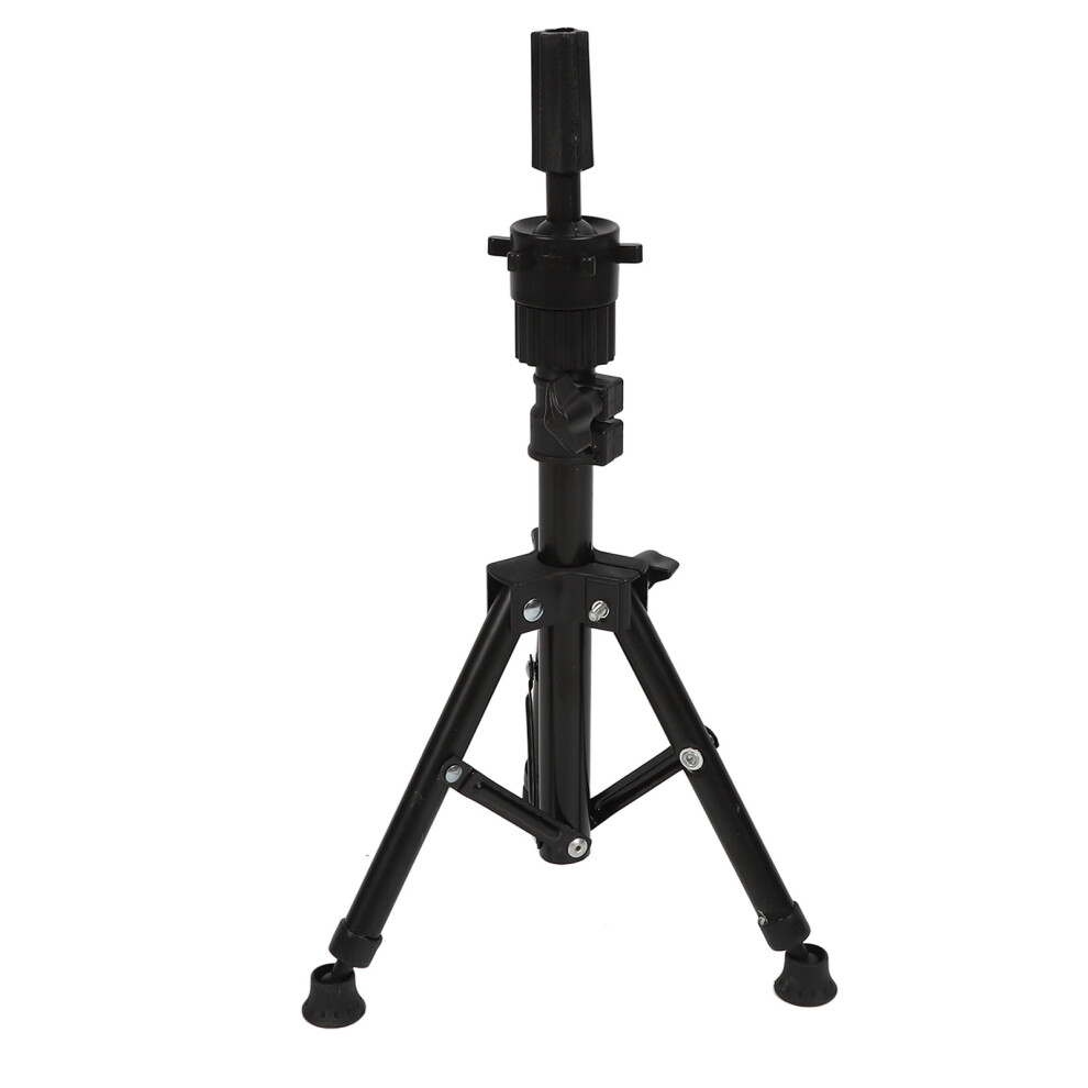 Hairdressing Wig Stand Tripod Aluminium Alloy Light Portable Head Trainer Stand