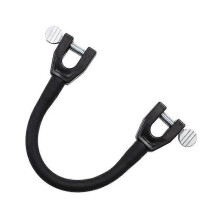 (Black) 2pcs Ski Tip Connector Control Wedge Ski Training Aid Snowboard Connector_bebetter