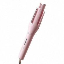 (pink) Numoya Magic Curler - Automatic Hair Curling Iron for Effortless Curls