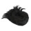 Short Straight Black Wig Adjustable Heat-Resistant 2