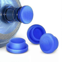 4pcs 5 Gallon Water Jug Lid Reusable Water Bottle Replacement Silicone Lid No-spill - PR