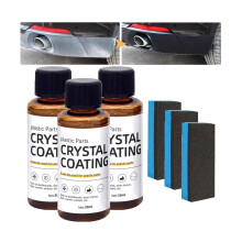 Car Plastic Restorer Kit 3 Pack, Gloss UV Protection, WaterRepellent 30ml Coating for Trim