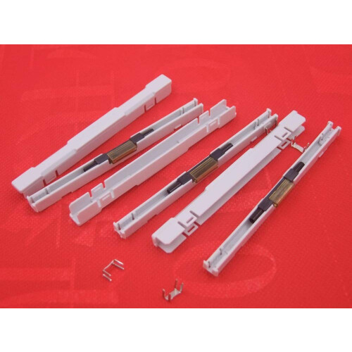 L925BP Fiber Optic Fast Connector 50 Pack White for FTTH Rapid Cold Splicing and Precise Alignment