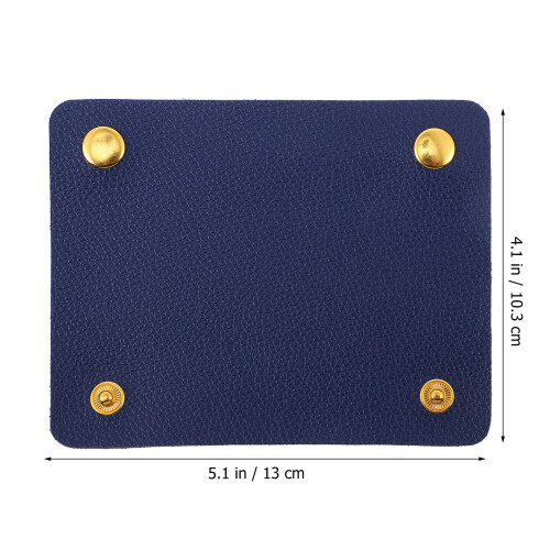 Blaue PU Handgriffschoner Bag Handle Cover Für Taschen 1
