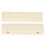2Pièces Sillet Mandoline En ABS Support Cordes Durable Et 1