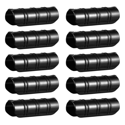30Pièces Clips De Serrage Noir Pour Tubes Fixation Jardin