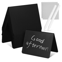 20Pièces Mini Tableaux Signalétiques Effaçables Pour Restaurants
