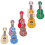 8Pièces Patchs Guitare Brodés Multicolores En Polyester Pour Vêtements 1