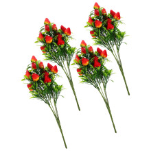 4Pièces Branche Artificielle PVC Décor