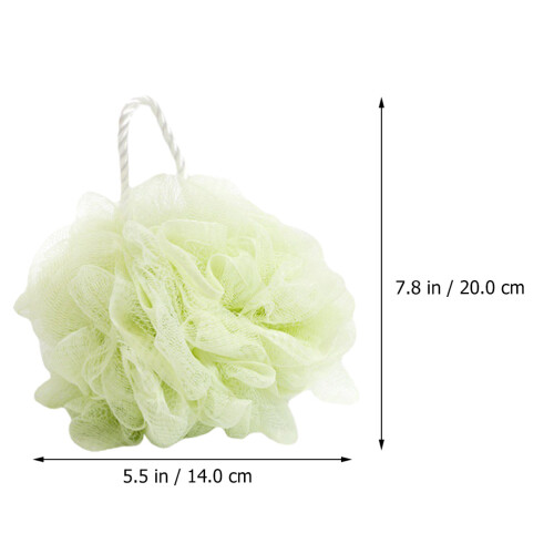 2Pièces Fleurs De Douche Vertes En Pe Souples Pour Sensible 1