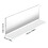 10Pièces Diviseurs Pet Transparent Pour Rayons De Magasins 2