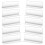 10Pièces Diviseurs Pet Transparent Pour Rayons De Magasins 6
