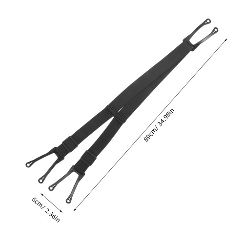 Suspendues Hockey Noir Polyester Ski Antidérapant 1