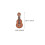 8Pièces Patchs Guitare Brodés Multicolores En Polyester Pour Vêtements 2