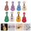 8Pièces Patchs Guitare Brodés Multicolores En Polyester Pour Vêtements 6