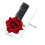 2Stk Elastische Spitze Rose Armbänder Armreif Damen 2