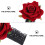 2Stk Elastische Spitze Rose Armbänder Armreif Damen 5