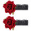 2Stk Elastische Spitze Rose Armbänder Armreif Damen 6