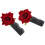 2Stk Elastische Spitze Rose Armbänder Armreif Damen 8