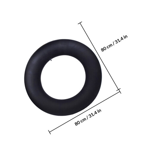 Bouée Intérieure Gonflable Valve Rapide Bruisse Noir 1