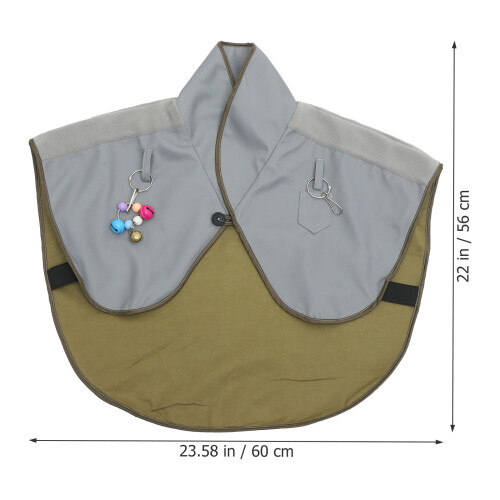 Protège-Épaule Parrot En Coton Lin Multi Couleur Anti-Griffures 1