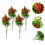 4Pièces Branche Artificielle PVC Décor 6