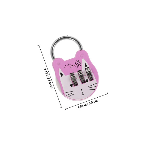 4Pièces Cadenas Antirouille Petit Cadenas 1