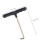 3Pièces Outils Tire-Lacets Professionnels Fer Noir 2