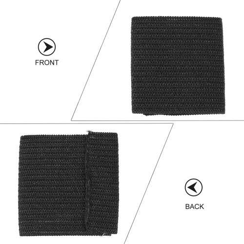 30Pièces Manchons Doigt Protecteurs Élastiques Sport Nylon Noir 2