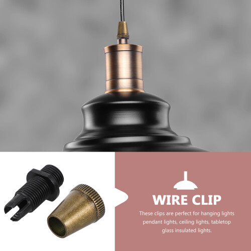 10Pièces Clips De Serrage +pièce Pour Suspension 2