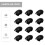 20Pièces Capuchons Protecteurs Pieds Hairpin 6