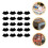 20Pièces Capuchons Protecteurs Pieds Hairpin 9