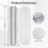 10Pcs Mop Replacement Pads,for O Cedar H2prO Flat Mop System ,Replacment for Vileda H2prO Size Mops 15.94' X 4.33' 3
