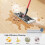 10Pcs Mop Replacement Pads,for O Cedar H2prO Flat Mop System ,Replacment for Vileda H2prO Size Mops 15.94' X 4.33' 5