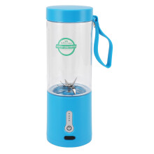Blue 530ml Electric Juicer Cup 240x80mm Portable