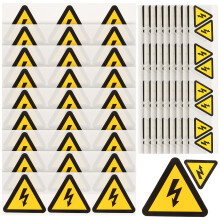 30Pièces Stickers Choc Électrique Autocollants Colorés