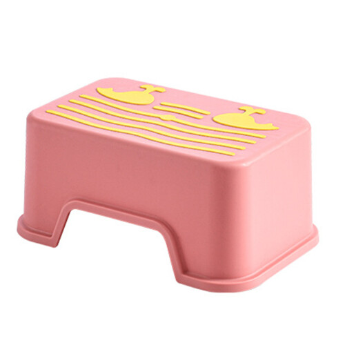 1Stk Pinker Kinderhocker PP Für Badezimmer Rutschfest Robust
