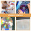 10Pièces Disques Cd DIY Transparents En Décor Mural 3