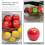 12Pièces Fausses En Mousse Rouge Pour Décor Tables Studios 5
