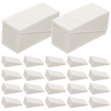 50Pièces Éponges De Peinture Blanches Pour Enfants Outils DIY Souples