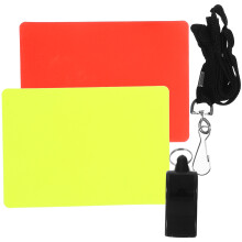 1Ensemble Ensemble Arbitre Football Cartes Lanière Sifflet