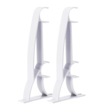 2Pièces Support Double Pour Tringles Usage