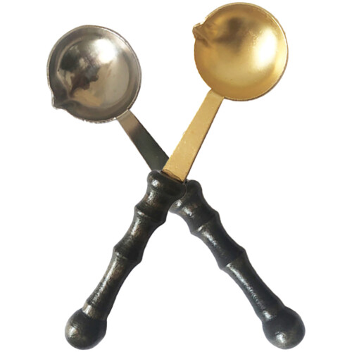 2Pièces Cire Bois Cuivre, Accessoire Sceau
