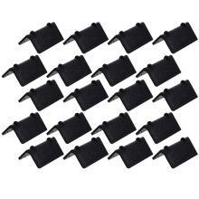 50Pièces Protections D'angles En Noir Pour Meubles Robustes