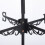 Indicateur Direction Vent Acier Inoxydable Noir Décor Extérieur 3